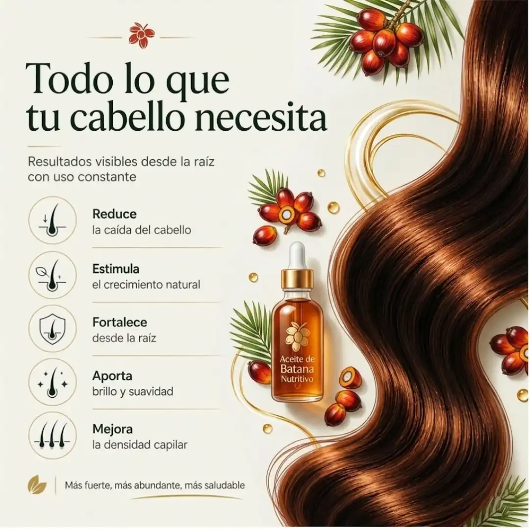 Batana Luxe – Crecimiento y Reparación Capilar