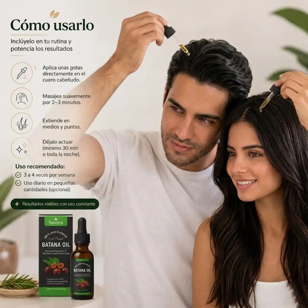Batana Luxe – Crecimiento y Reparación Capilar