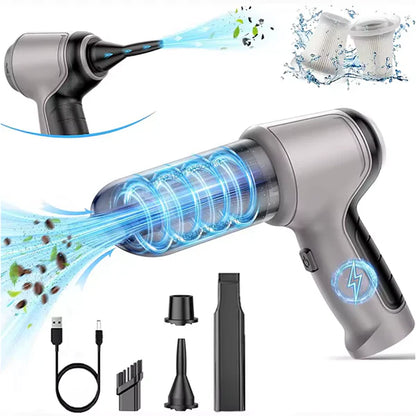 AirBlitz™ 3 en 1 – Mini Aspiradora y Sopladora Portátil