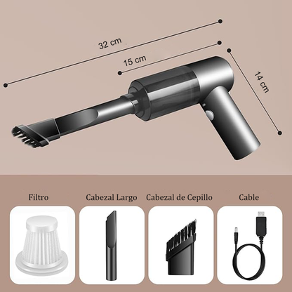 AirBlitz™ 3 en 1 – Mini Aspiradora y Sopladora Portátil