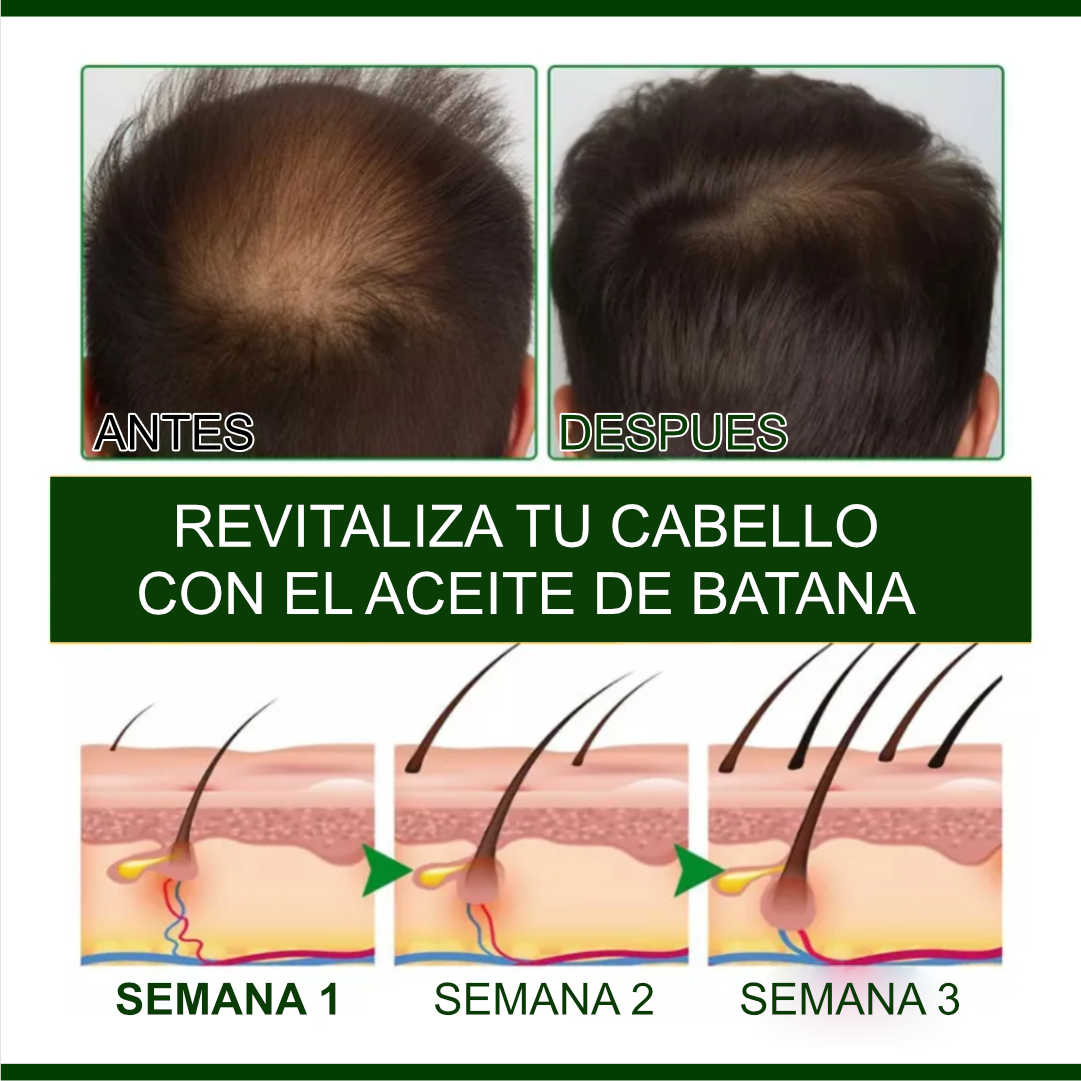 Batana Luxe – Crecimiento y Reparación Capilar