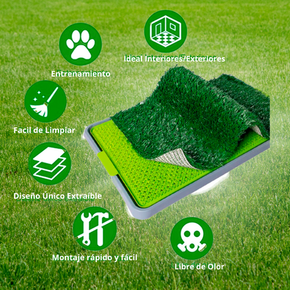 PawGrass™ – Tapete Sanitario para Perro