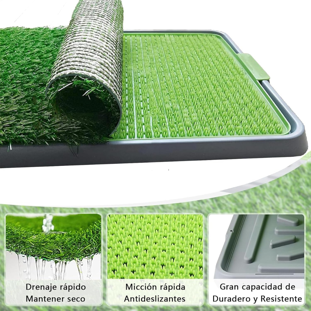 PawGrass™ – Tapete Sanitario para Perro