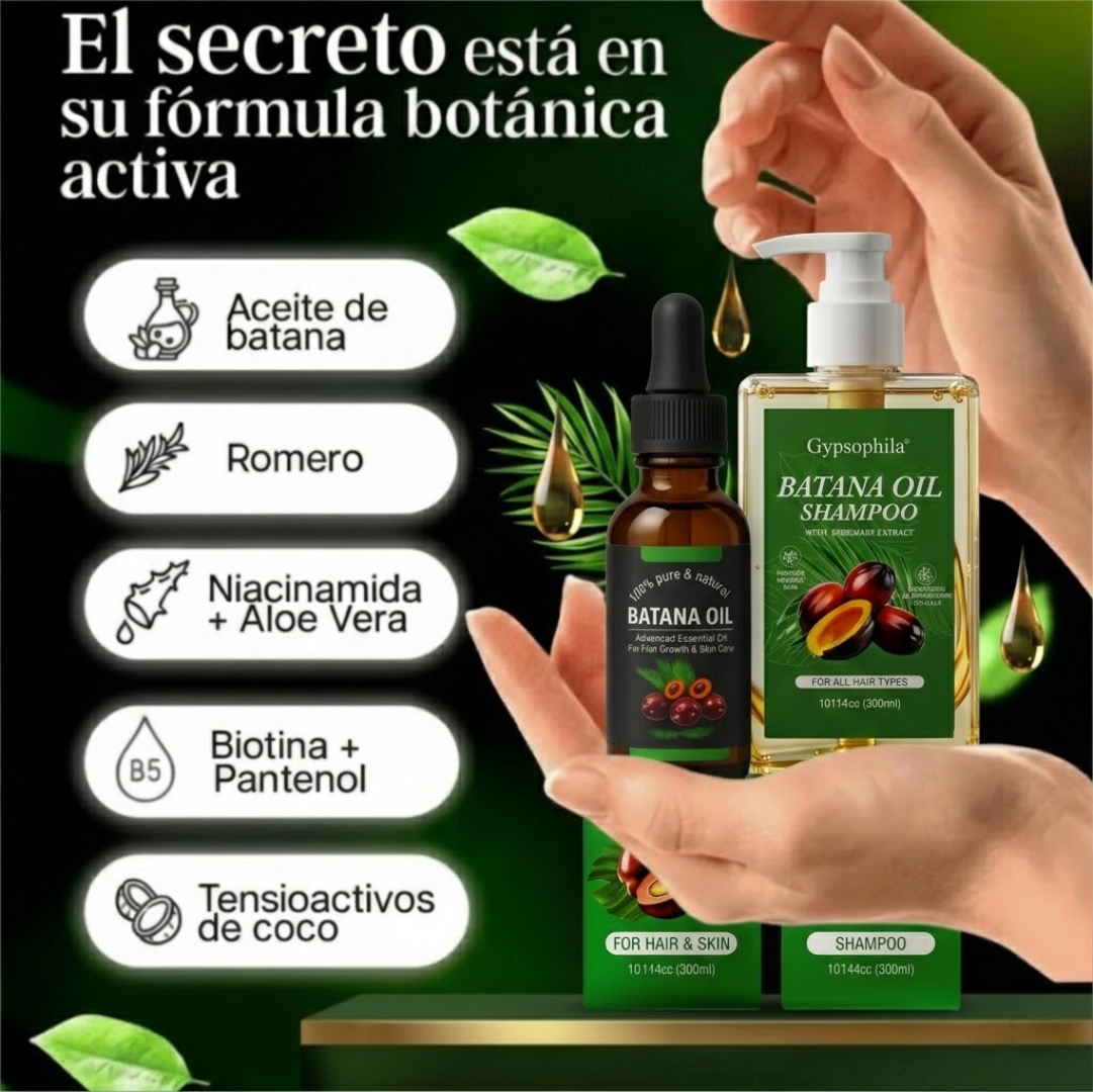 Batana Luxe Combo – Crecimiento y Reparación Capilar