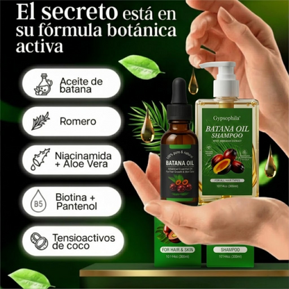 Batana Luxe Combo – Crecimiento y Reparación Capilar